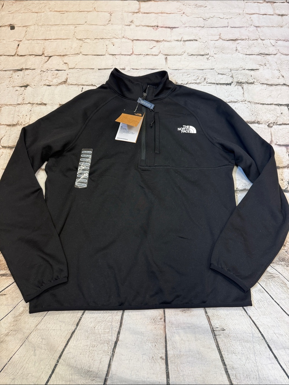 NWT Men's The North Face Canyonlands 1/2-Zip Pullover Fleece Jacket Size Medium - Picture 7 of 15